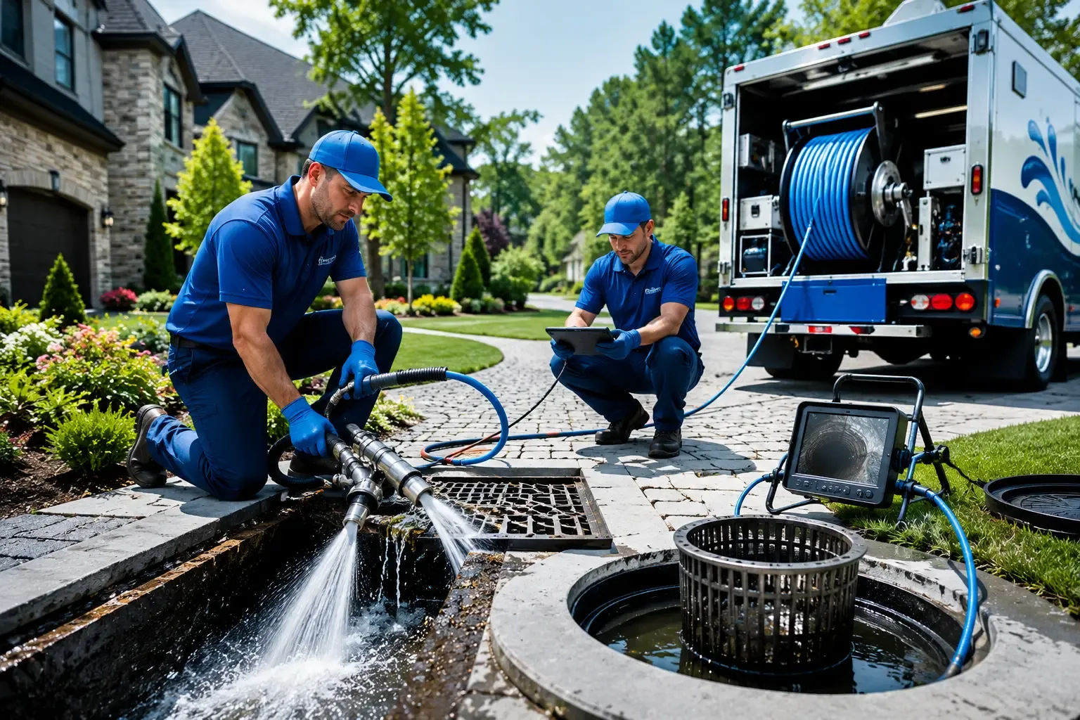 Local outdoor drain cleaning professionals in La Crosse, IN