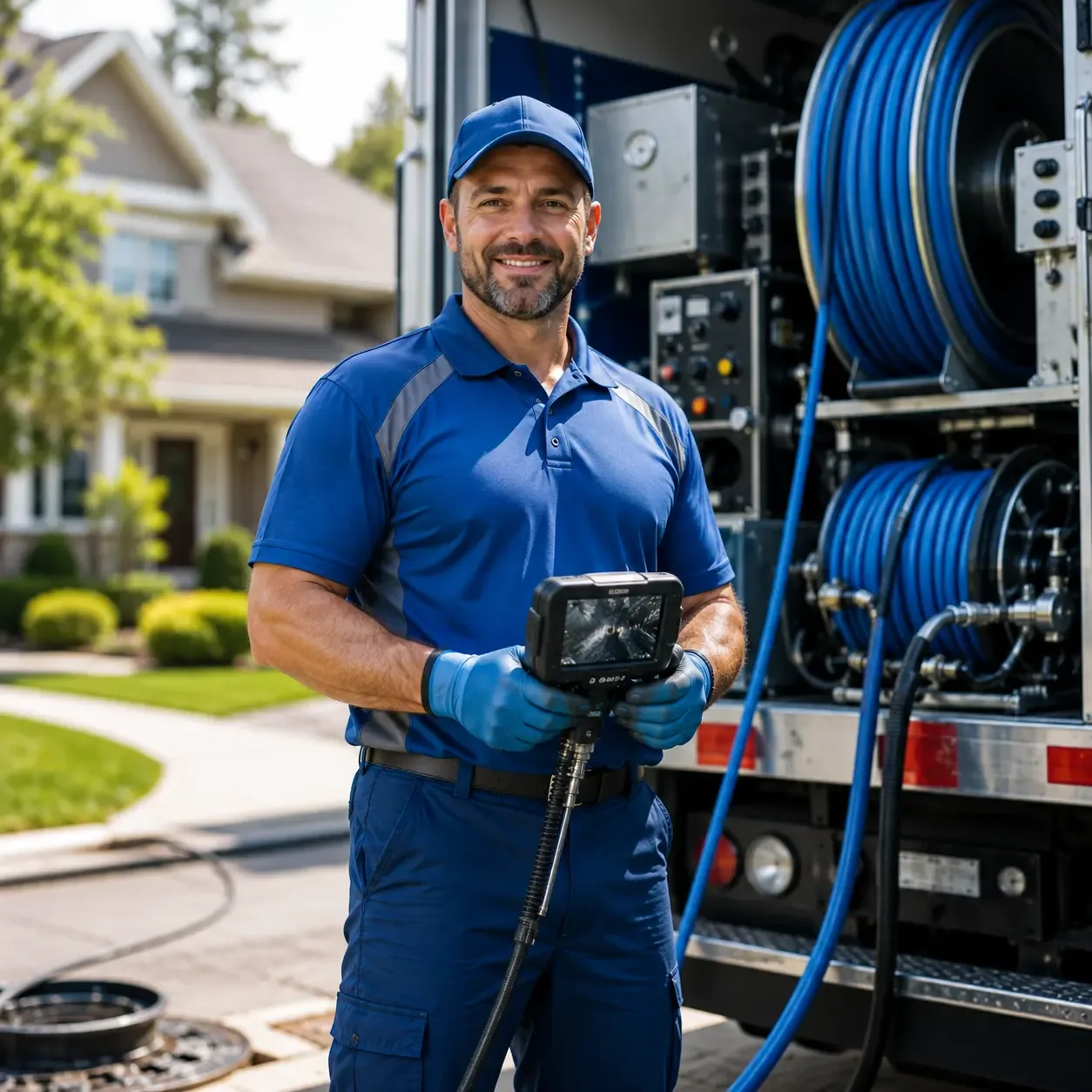 Local outdoor drain cleaning specialists in La Crosse, IN